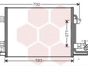 Gebruikte Airco Condensor Volkswagen Caddy Prijs € 80,00 Margeregeling aangeboden door De Witte Boerderij AutoMotive