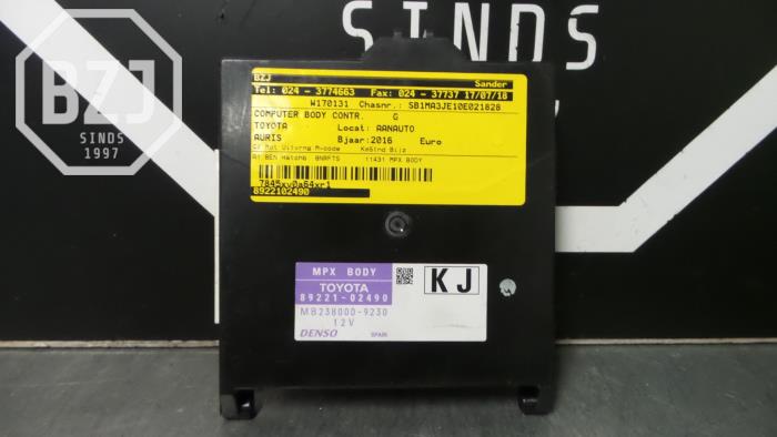 Gebruikte Module Bodycontrol Toyota Auris (E18) 1.2 T 16V Prijs op aanvraag aangeboden door BZJ b.v.