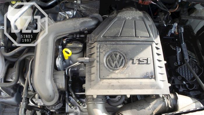Motor van een Volkswagen Polo VI (AW1) 1.0 TSI 12V 2018