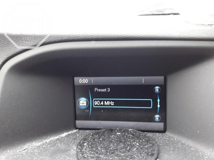 Display Interieur van een Volvo V60 I (FW/GW) 2.0 D2 16V 2017