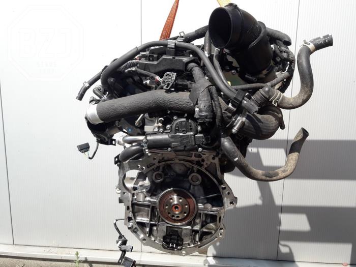 Motor van een Hyundai Tucson (NX) 1.6 T-GDI Hybrid 48V 2021