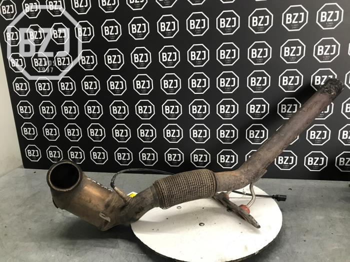Katalysator van een Volkswagen Golf VII (AUA) 2.0 GTI 16V Performance Package 2014