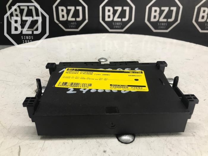 Gebruikte Computer Diversen Mercedes S (W221) 3.5 S-350 24V Prijs op aanvraag aangeboden door BZJ b.v.