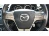 Airbag links (Stuur) van een Mazda 6 Sport (GH14/GHA4), 2007 / 2013 2.5 16V S-VT GT-M, Hatchback, Benzine, 2.488cc, 125kW (170pk), FWD, L5VE, 2007-08 / 2013-03, GH14L6; GHA4L6; GHA4L7 2008