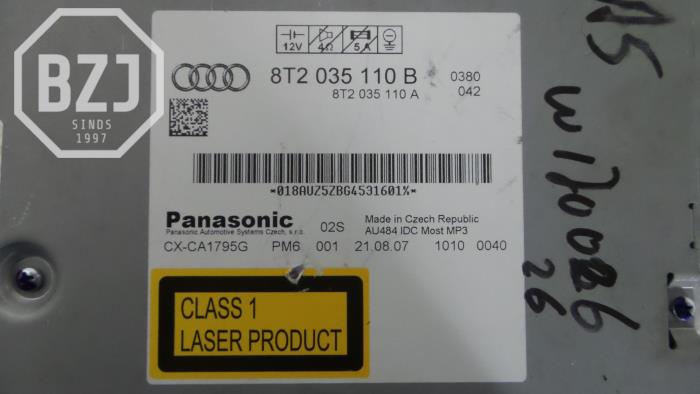 CD Wisselaar van een Audi A5 2008