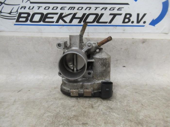 Gebruikte Gasklephuis Volkswagen Lupo (6X1) 1.0 MPi 50 Prijs € 29,00 Margeregeling aangeboden door Boekholt autodemontage B.V