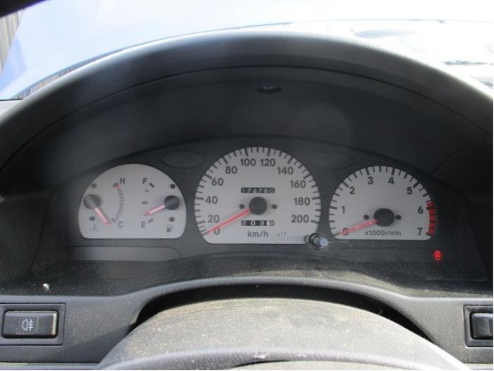 Cockpit van een Toyota Paseo (EL54) 1.5i,GT MPi 16V 1997