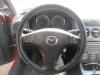 Airbag links (Stuur) van een Mazda 6 Sportbreak (GY19/89), 2002 / 2008 2.0i 16V, Combi/o, Benzine, 1.999cc, 104kW (141pk), FWD, LF17; LF18, 2002-08 / 2005-02, GY19 2005