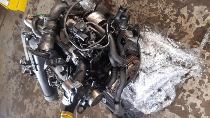 Motor van een Renault Kangoo Be Bop (KW) 1.5 dCi 90 FAP 2012
