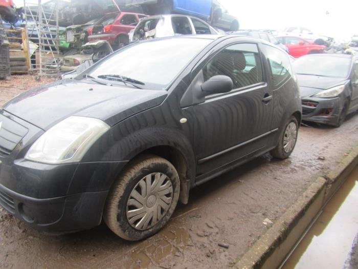 Frontpaneel van een Citroën C2 (JM) 1.1 2004