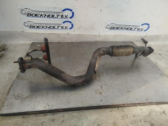 Voorpijp + katalysator van een Audi A3 (8P1) 1.4 TFSI 16V 2009