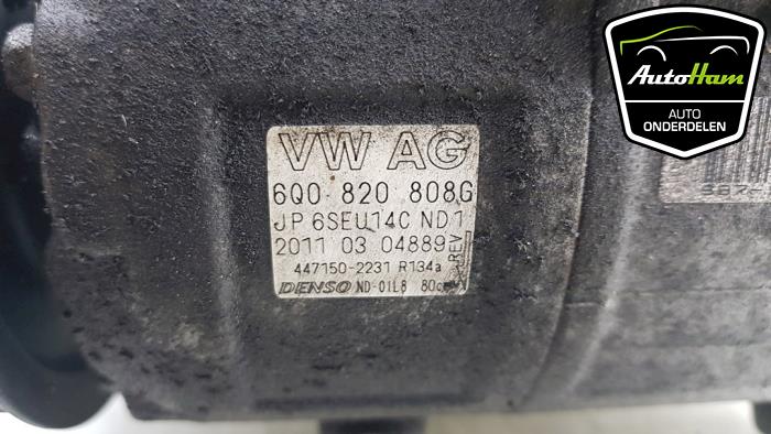 Aircopomp van een Volkswagen Polo V (6R) 1.2 12V 2011