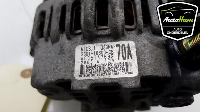 Dynamo van een Ford Fiesta 5 (JD/JH) 1.25 16V 2003