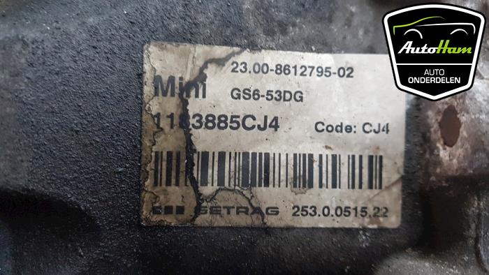 Versnellingsbak van een MINI Countryman (R60) 2.0 Cooper SD 16V 2014