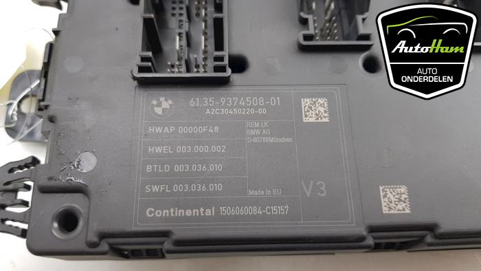 Computer Body Control van een BMW 1 serie (F20) 116d 1.5 12V TwinPower 2015