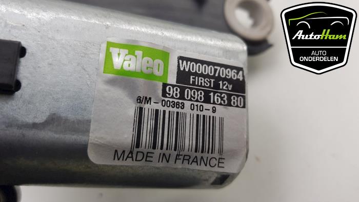 Ruitenwissermotor achter van een Peugeot Expert (VA/VB/VE/VF/VY) 2.0 Blue HDi 120 16V 2019