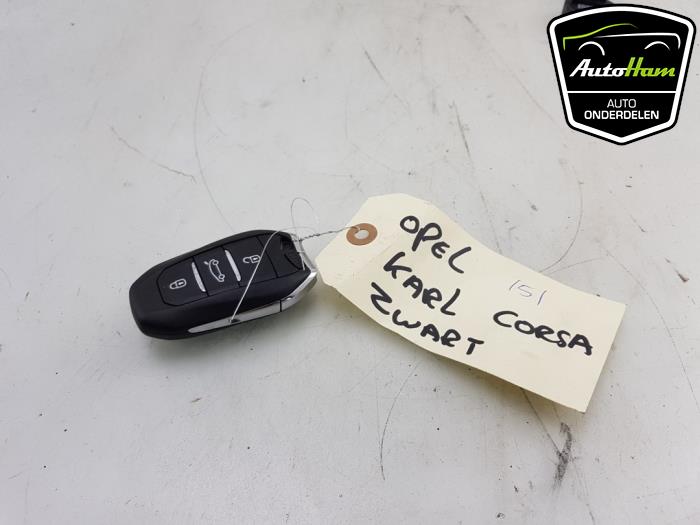 Contactslot elektronisch van een Opel Corsa F (UB/UH/UP) 1.2 12V 100 2020