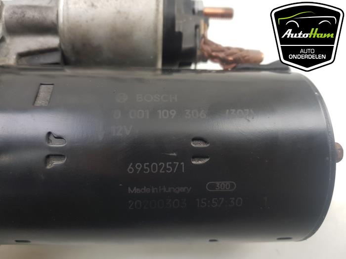 Startmotor van een Iveco New Daily VI 35C18, 35S18, 40C18, 50C18 2020