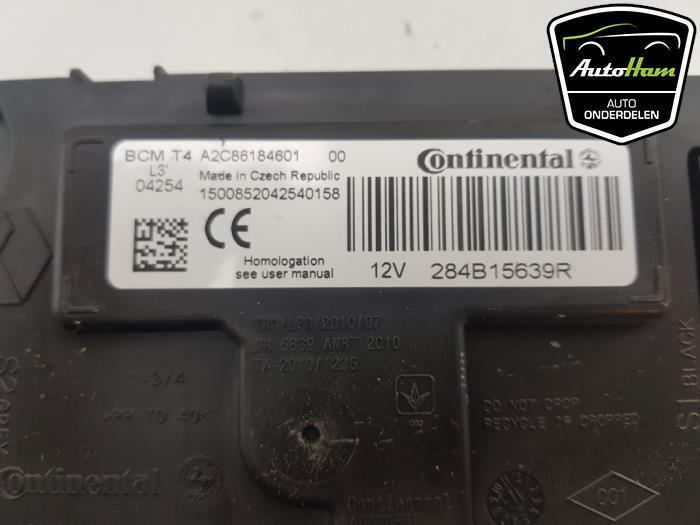 Computer Body Control van een Renault Clio IV (5R) 1.5 Energy dCi 90 FAP 2014