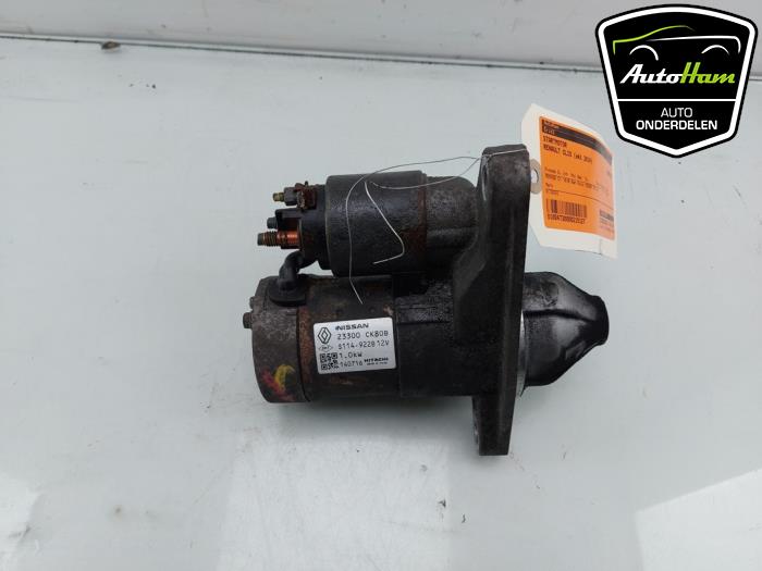 Gebruikte Startmotor Renault Clio IV (5R) 1.6 Turbo 16V RS 200 EDC Prijs € 50,00 Margeregeling aangeboden door AutoHam