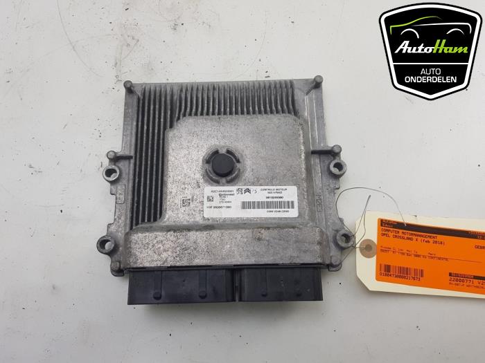 Gebruikte Computer Motormanagement Opel Crossland (X) 1.2 Turbo 12V Euro 6 Prijs € 125,00 Margeregeling aangeboden door AutoHam