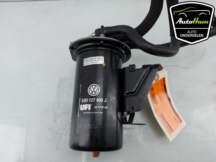 Brandstoffilterhuis van een Volkswagen Golf VII (AUA) 2.0 TDI 150 16V 2019