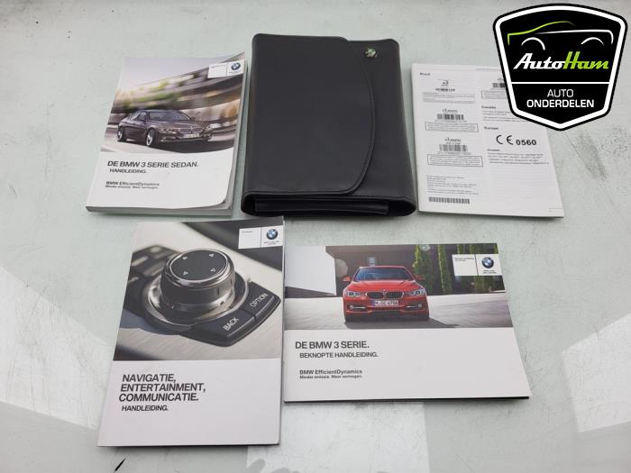 Instructie Boekje van een BMW 3 serie (F30) 320i 1.6 16V EfficientDynamicsEdition 2013