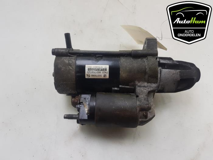 Startmotor van een Opel Astra K 1.6 CDTI 110 16V 2016
