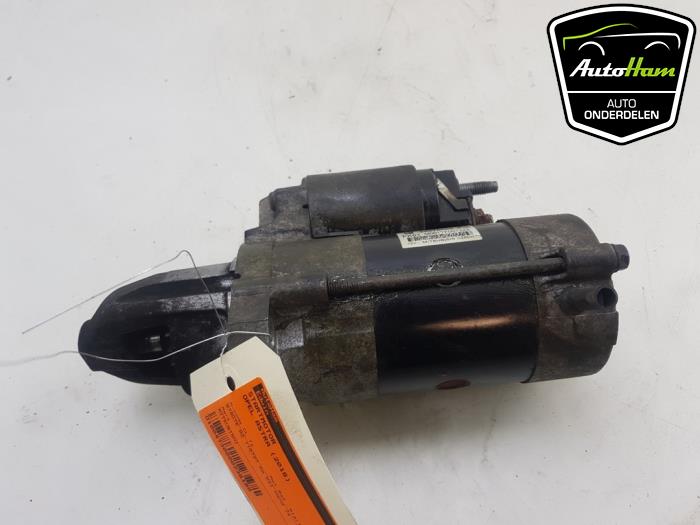 Startmotor van een Opel Astra K 1.6 CDTI 110 16V 2016