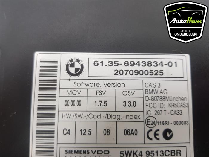 Comfort Module van een BMW 3 serie (E92) 320i 16V 2008