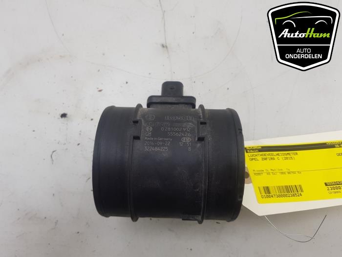 Gebruikte Luchthoeveelheidsmeter Opel Zafira Tourer (P12) 2.0 CDTI 16V 130 Ecotec Prijs € 30,00 Margeregeling aangeboden door AutoHam