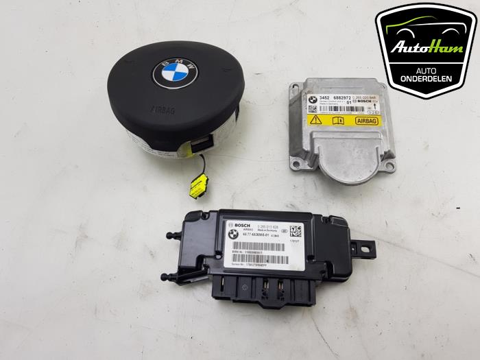 Airbag Set+Module van een BMW 3 serie (F30) 330e 2017