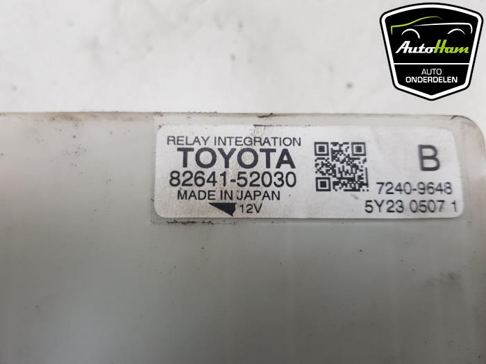 Relais van een Toyota Yaris III (P13) 1.4 D-4D-F 2016