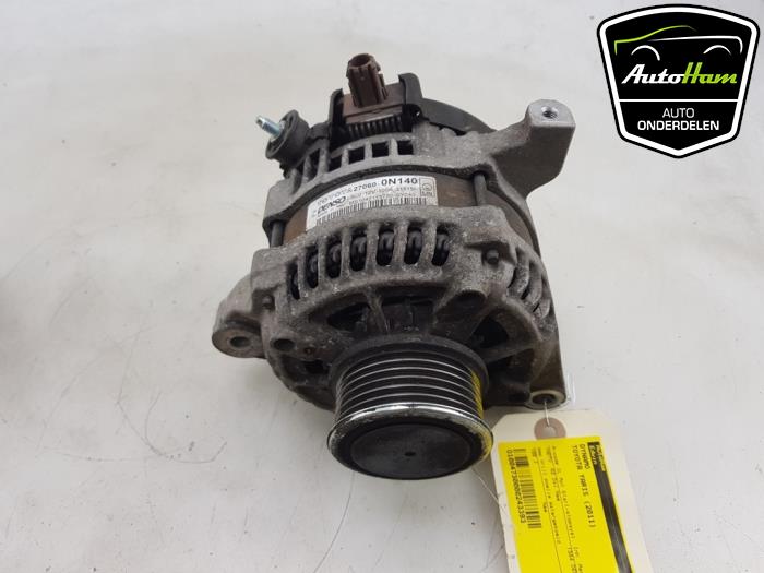 Gebruikte Dynamo Toyota Yaris III (P13) 1.4 D-4D-F Prijs € 75,00 Margeregeling aangeboden door AutoHam