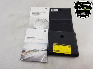 Gebruikte Instructie Boekje Volkswagen Golf VII Variant (AUVV) 1.6 TDI BlueMotion 16V Prijs € 50,00 Margeregeling aangeboden door AutoHam