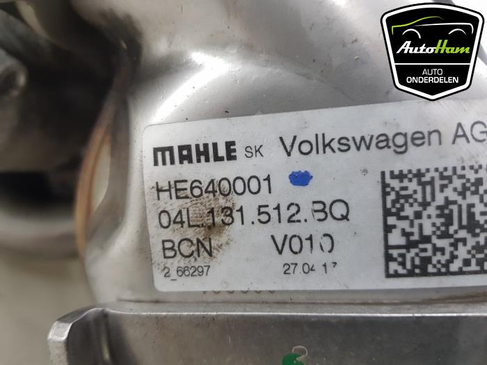 EGR koeler van een Volkswagen Golf Sportsvan (AUVS) 1.6 TDI BMT 16V 2017