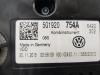 Instrumentenpaneel van een Volkswagen Golf VII (AUA) 1.4 GTE 16V 2016