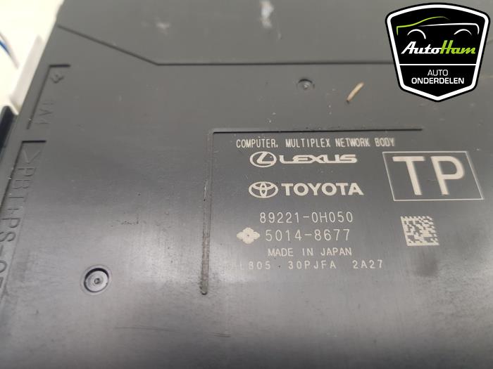 BCM van een Toyota Aygo X 1.0 12V VVT-i 2022