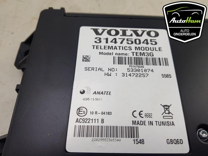 Telefoon Module van een Volvo XC90 II 2.0 D5 16V AWD 2016