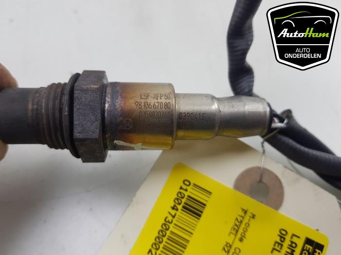 Lambda Sonde van een Opel Corsa F (UB/UH/UP) 1.2 12V 75 2020