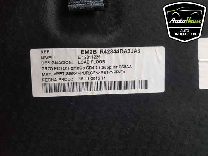 Vloerplaat bagageruimte van een Ford S-Max (WPC) 1.5 EcoBoost 16V 2016