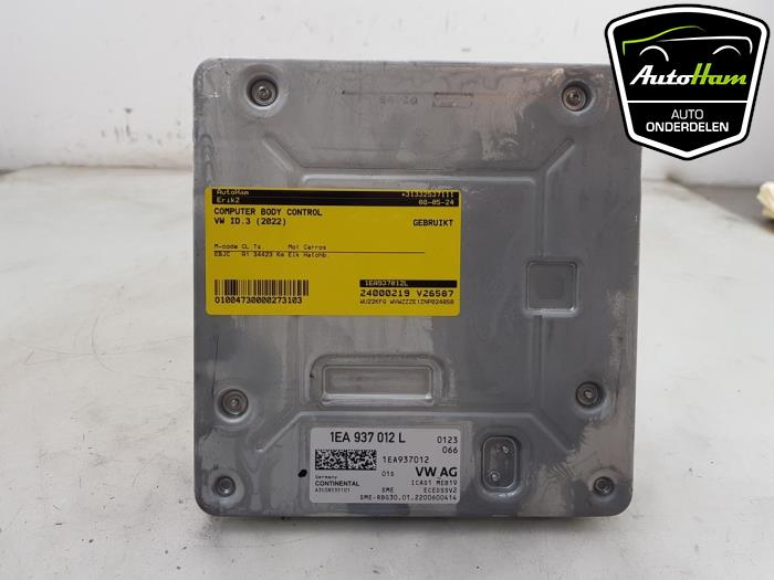 Gebruikte Computer Body Control Volkswagen ID.3 (E11/E12) First, Life, Pro 58 kWh Prijs € 145,00 Margeregeling aangeboden door AutoHam