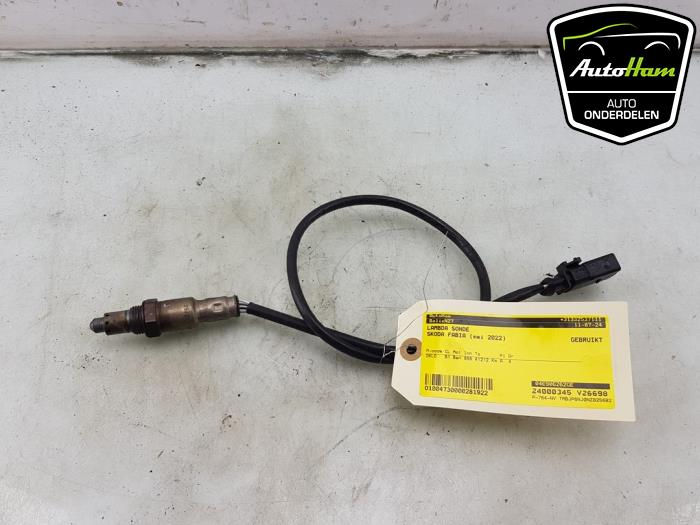 Gebruikte Lambda Sonde Skoda Fabia III Combi (NJ5) 1.0 TSI 12V Prijs € 30,00 Margeregeling aangeboden door AutoHam