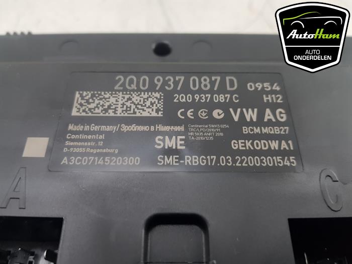 Gebruikte Computer Body Control Skoda Fabia III Combi (NJ5) 1.0 TSI 12V Prijs € 85,00 Margeregeling aangeboden door AutoHam