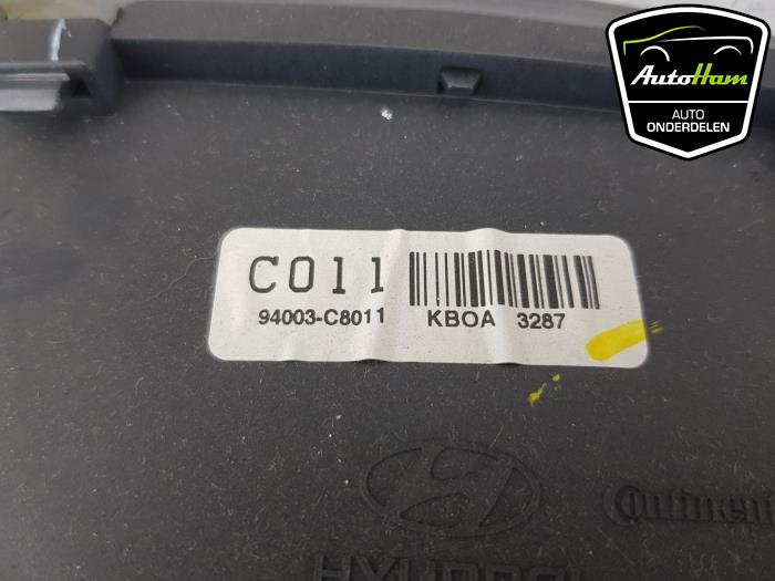 Instrumentenpaneel van een Hyundai i20 (GBB) 1.2i 16V 2015