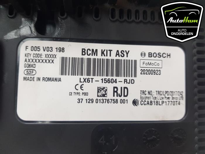 Computer Body Control van een Ford Focus 4 Wagon 1.0 EcoBoost 12V Hybrid 125 2020