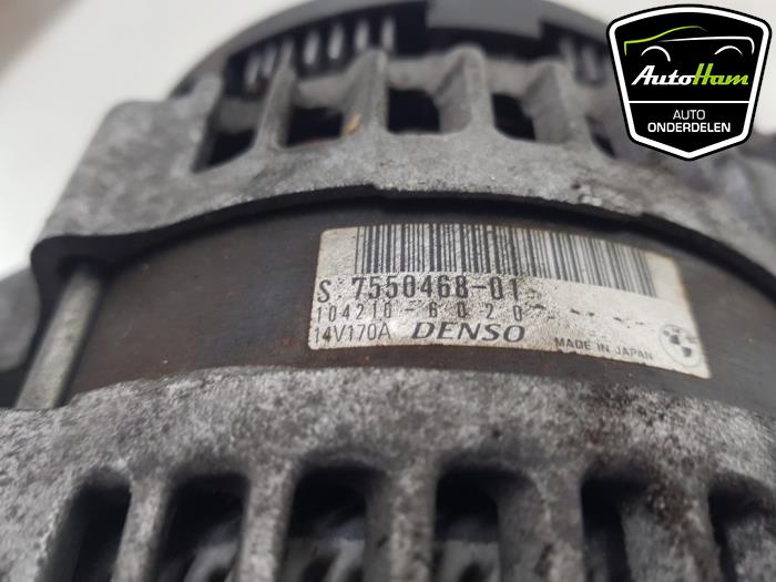 Dynamo van een BMW 1 serie (E87/87N) 116i 1.6 16V 2009