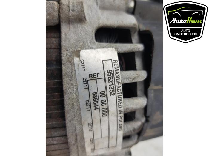 Gebruikte Dynamo Opel Mokka/Mokka X 1.4 Turbo 16V 4x2 Prijs € 30,00 Margeregeling aangeboden door AutoHam