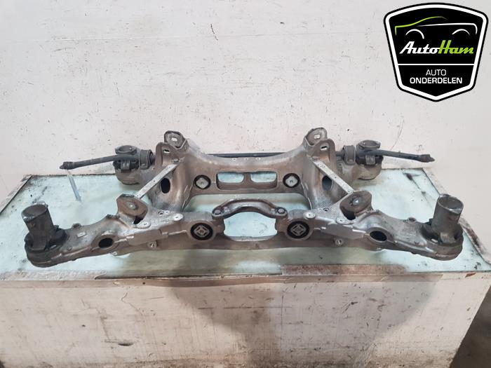 Subframe van een Porsche Panamera (971G) 2.9 V6 24V 4 E-Hybrid 2017