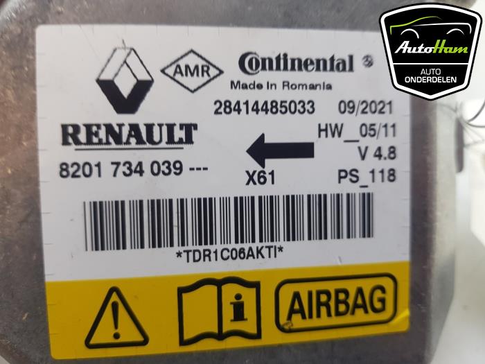 Airbag Module van een Renault Kangoo Express (FW) 1.5 dCi 115 2021